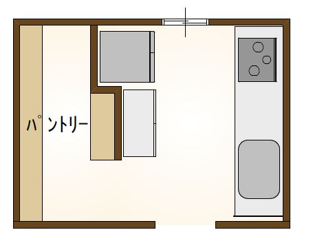 6畳 パントリー 図面