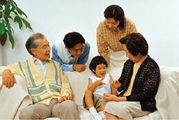 3世帯家族