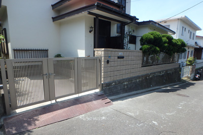 Vol 55 大谷石塀工事