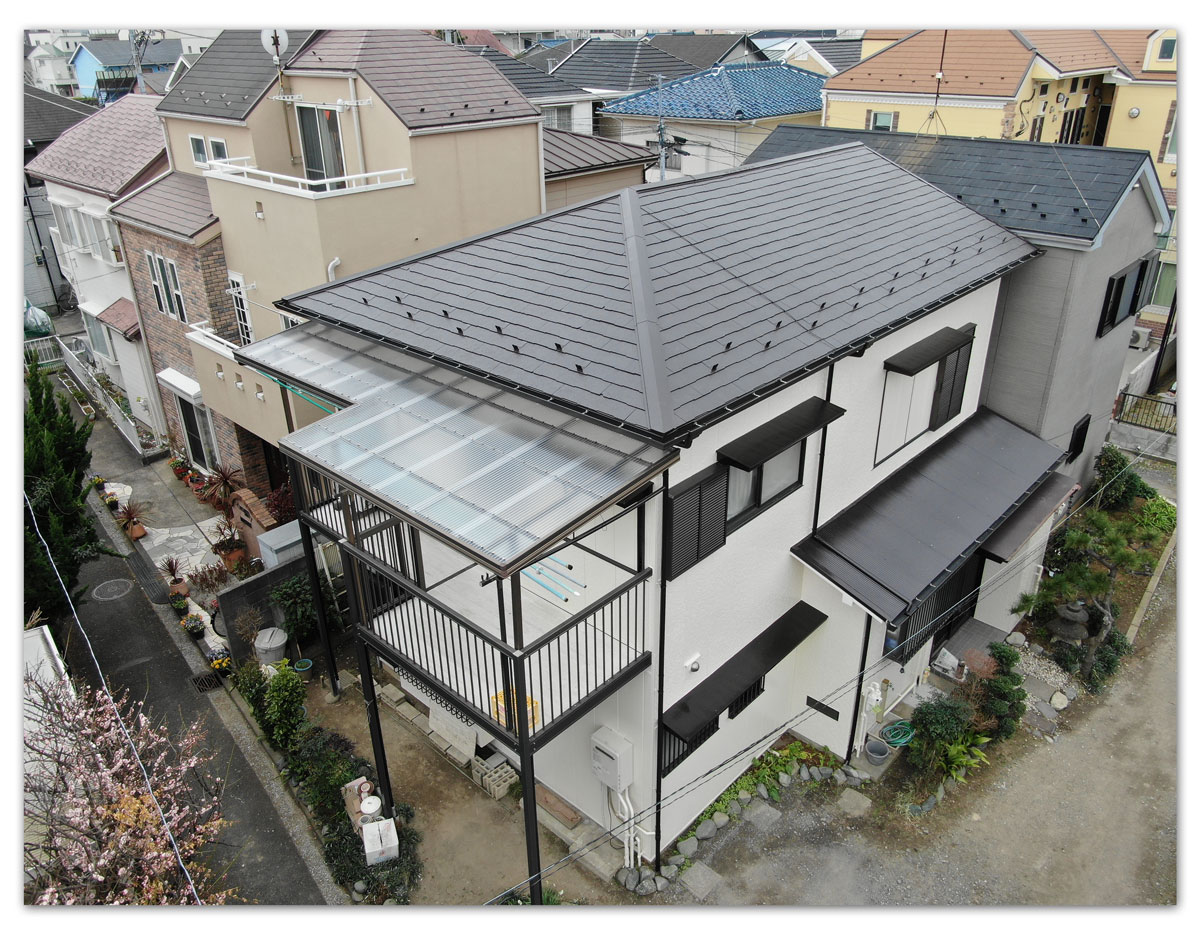 屋根塗装・外壁塗装・雨樋交換工事